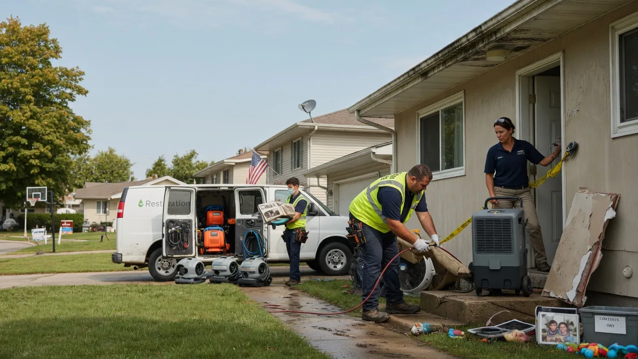 Water Damage Restoration in Kinsey, MT near me